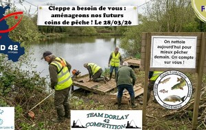 Opération "Étang de Cleppe" : On nettoie, on partage, on pêche !