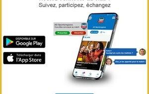 Restez connecté au club