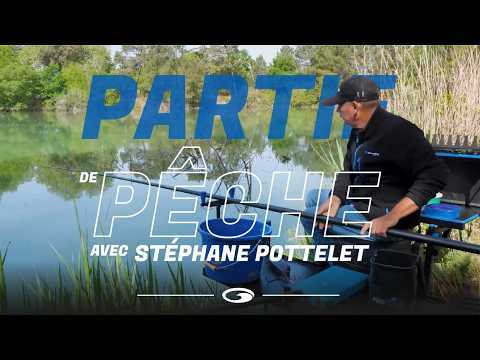Partie de pêche au coup à la grande canne avec Stéphane Pottelet