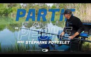 Partie de pêche au coup à la grande canne avec Stéphane Pottelet