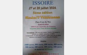 Master Issoirienne 27 et 28 juillet /2024