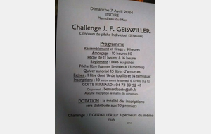 Challenge J.F. Geiswiller - Issoire