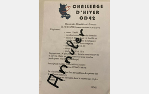Challenge hiver CD42 PSed - 31/03/2024
