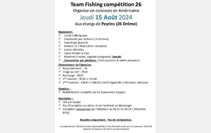 Concours étang de Peyrins Drome 26 - 15/08/24