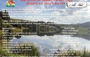 Concours open au lac de Saint Front 43