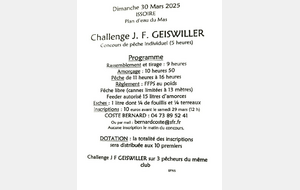 Challenge J. F. Geiswiller - Issoire 63