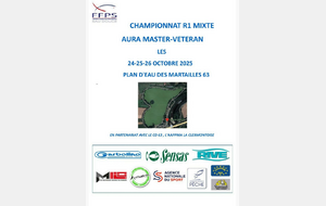 championnat R1 mixte AURA Master Vétéran - Plan d'eau des Martailles 63