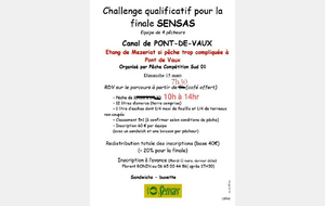 Qualificatif challenge Sensas - PCS01