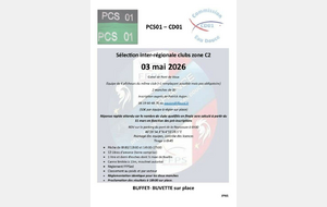 Sélection inter régionale clubs Zone C2 - Pont de Vaux le 03/05/26