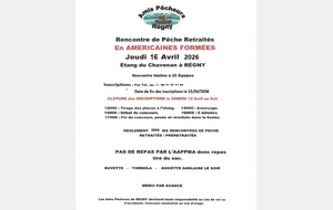 Concours retraités de la Loire - Etang du Chavenan - Regny