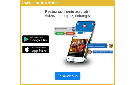 Restez connecté au club